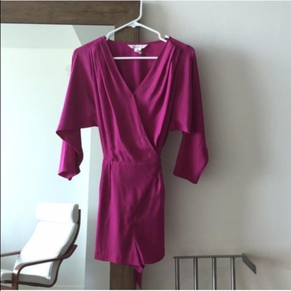 BCBGeneration Purple Romper